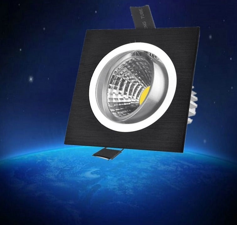 2018 Limited Square Bright Recessed 5w Led Dimmable Downlight Cob 3w Spot Light Decoration Ceiling Lamp Ac 110v 220v