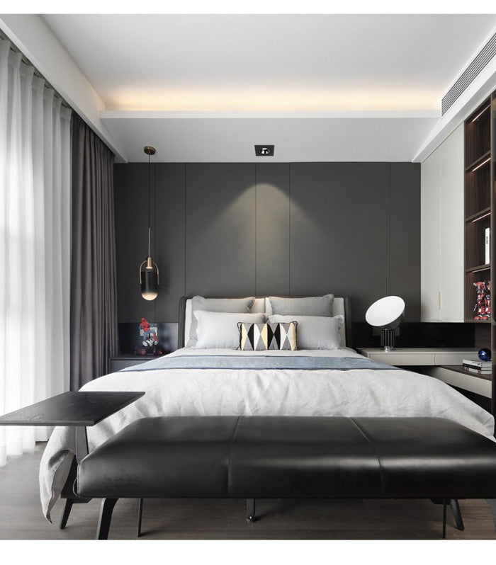 GAOYI Square LED Downlight 7W 12W 15w 20w 85-265V COB Ceiling Kitchen Living Room Indoor Angle Adjustable Anti Glare Recessed