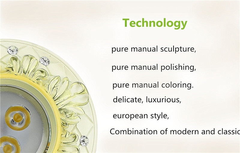 Vintage European LED Ceiling Downlight 5W 7W 220V Retro Round Recessed Ceiling Lamp Bulb Bedroom Kitchen Indoor LED Spot Light