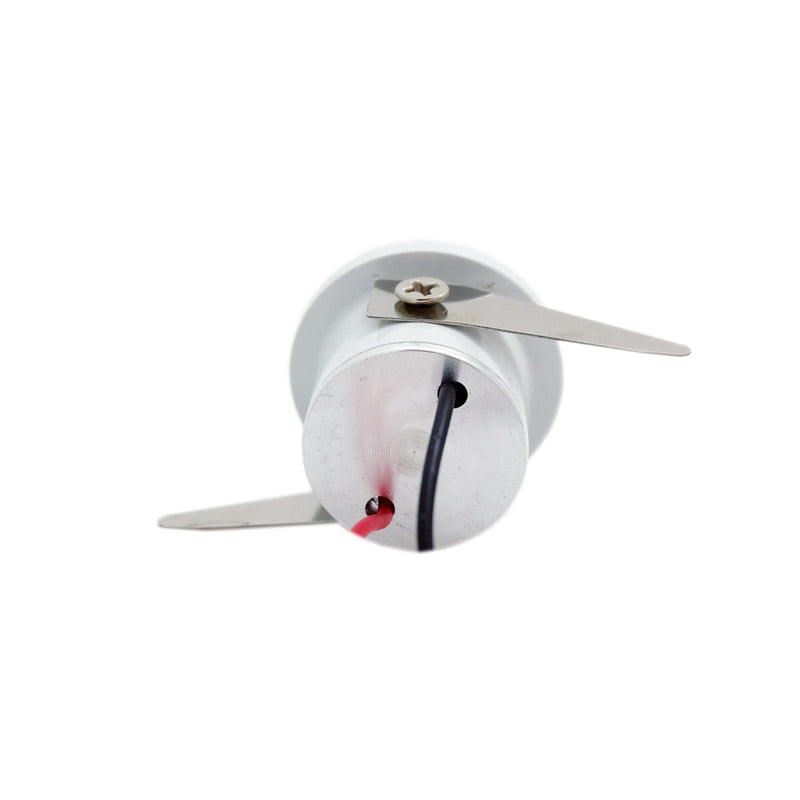 Mini LED Downlight Cabinet Light 50pcs/lot 1w White Ceiling Lamp Pure/Warm White Bulb