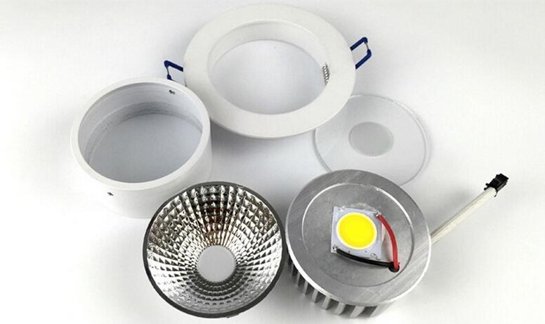 Dimmable LED Downlight 3W 5W 7W 10W 12W 15W 20W 30W Spot LED Dimmable 110V 220V LED Spot Recessed Downlight White house