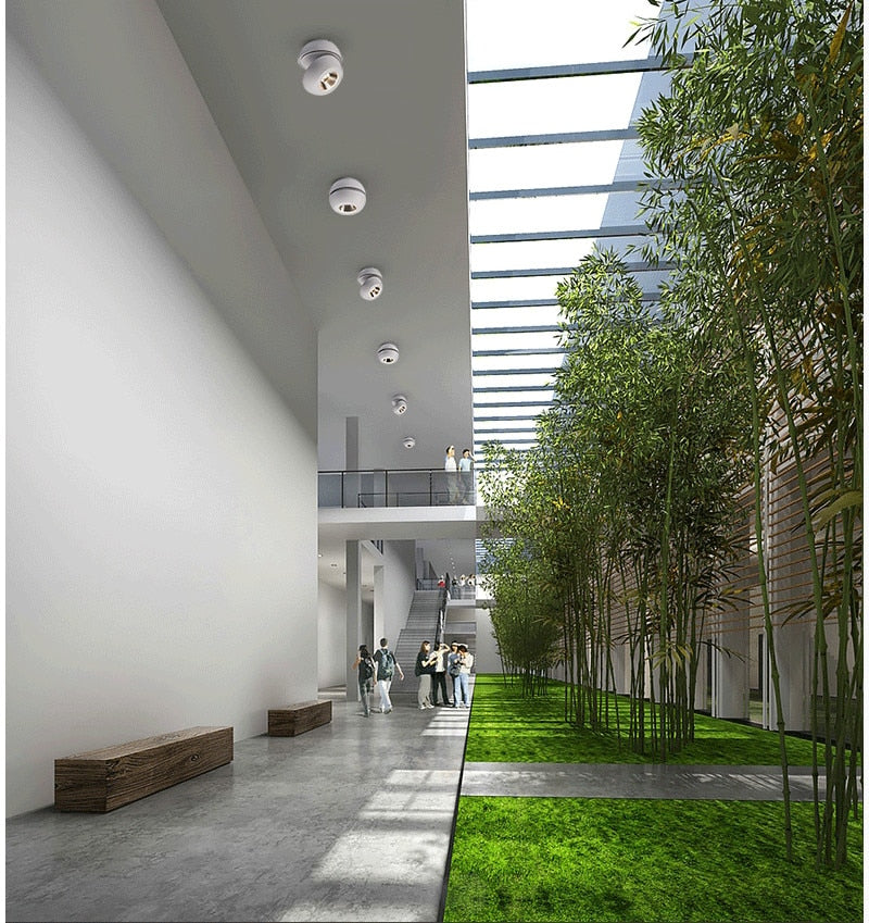 Dimmable Folding Rotating 360° LED Downlights 10W 20W 40W COB LED Ceiling Spot Lights AC85~265V LED LED Lamp Indoor Lighting