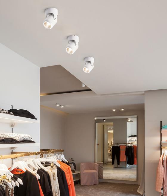 Hoge Kwaliteit Dimbare Roterende Led Downlighters Opbouw Aanpassing Cob Ac85-265V 10W 12W 15W 18W Led Plafond Lamp Spot Verlichting