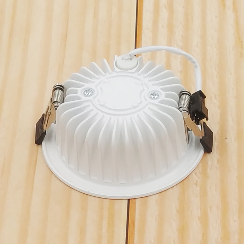 LED downlight 5W Round Recessed Lamp Indoor led 7W spot lighting for living room Bedroom lights Led Bulb Kitchen 110V 220V