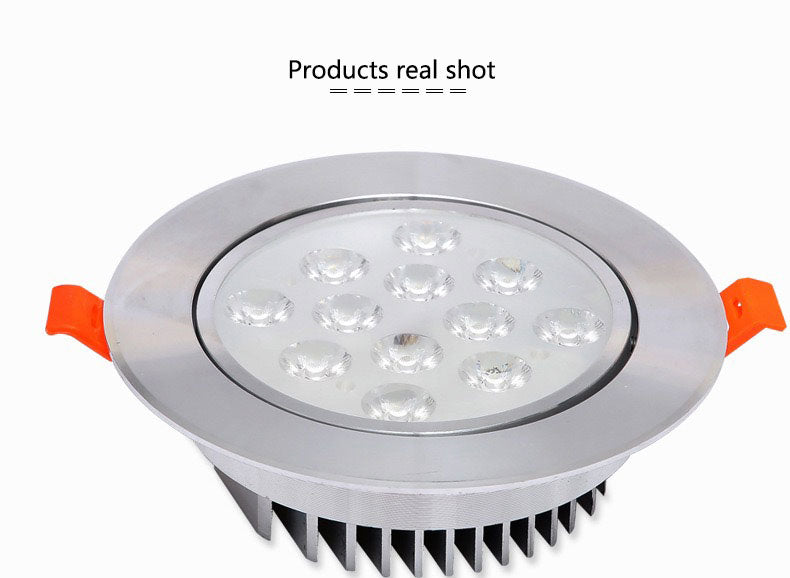 LED Downlight 3W 5W 7W 12W 18W 24W Round Recessed Lamp 85-265V Led Bulb Bedroom Kitchen Indoor LED Spot Lighting