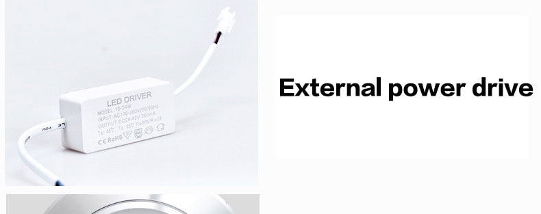 LED Downlight 3W 5W 7W 12W 18W 24W Round Recessed Lamp 85-265V Led Bulb Bedroom Kitchen Indoor LED Spot Lighting