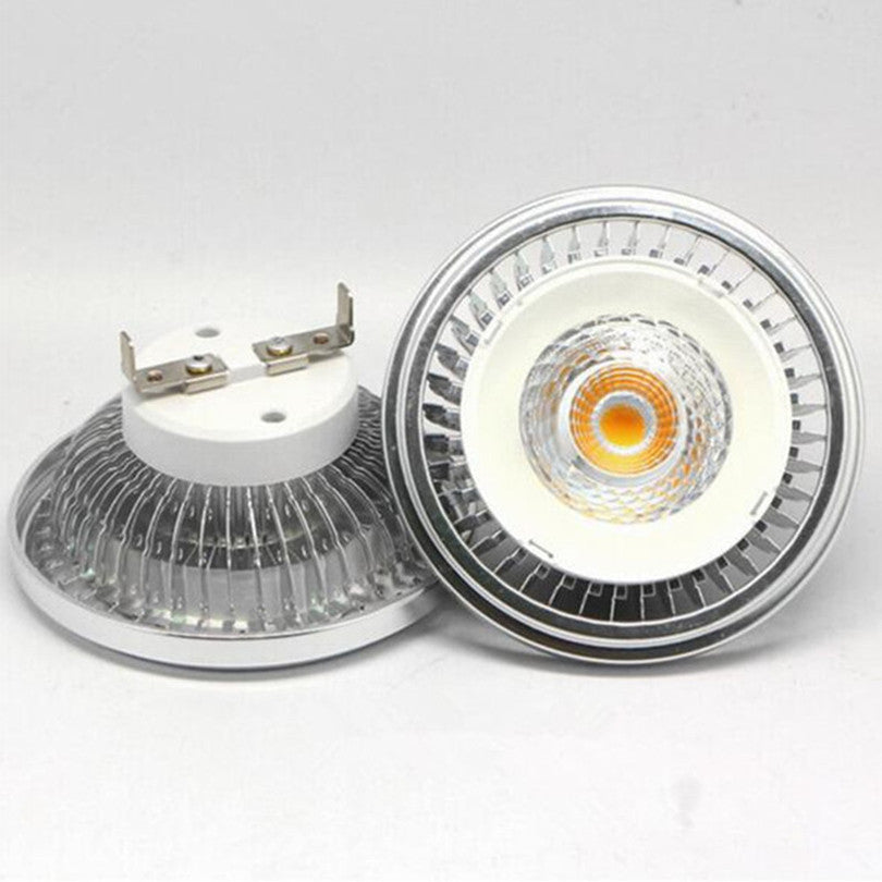 LED AR111 Bulb G53 10W 12W COB Dimmable Base High Power QR111 ES111 LED LAMP AC110V AC220V AC230V DC12V LED Spotlights Downlight