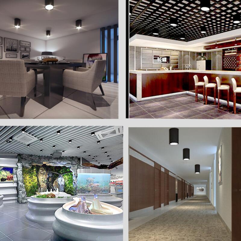 LED Ceiling Spot Lights 7W 10W 12W 15W LED Downlight Surface Mounted for For Kitchen Light