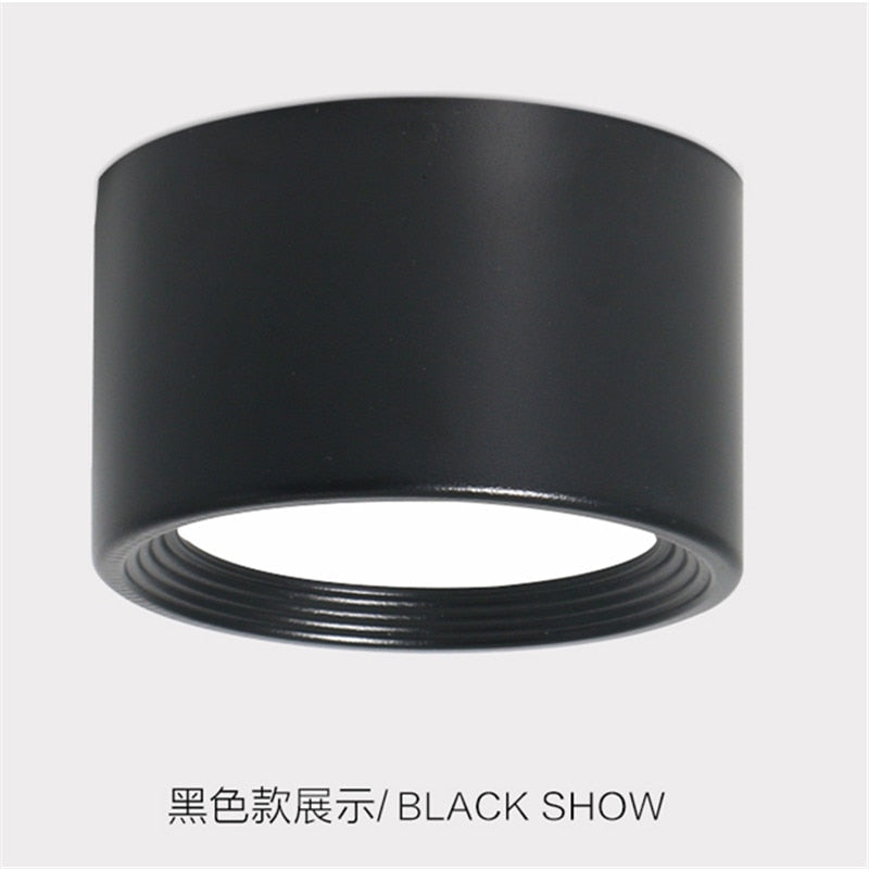 Dimmable Surface Mounted LED Downlights 7W 9W 12W 15W 18W COB LED Ceiling Spot Lights AC85-265V LED Ceiling Lamp Indoor Lighting