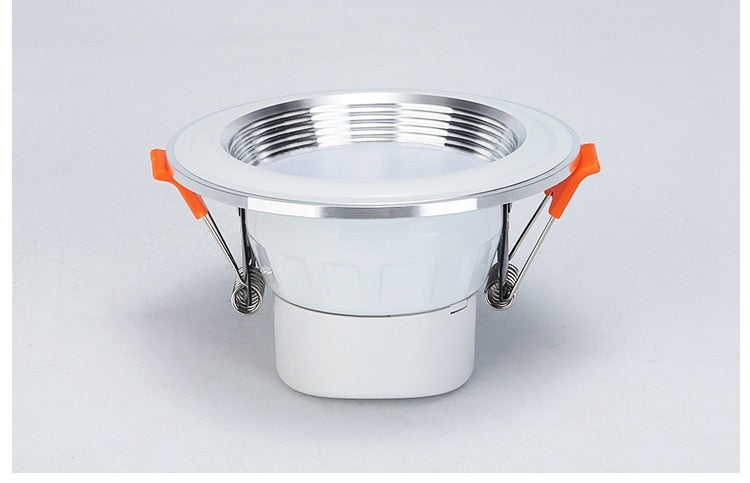 LED embedded dimmable downlight 5W 7W 12W white light / warm white / neutral light AC85-265V