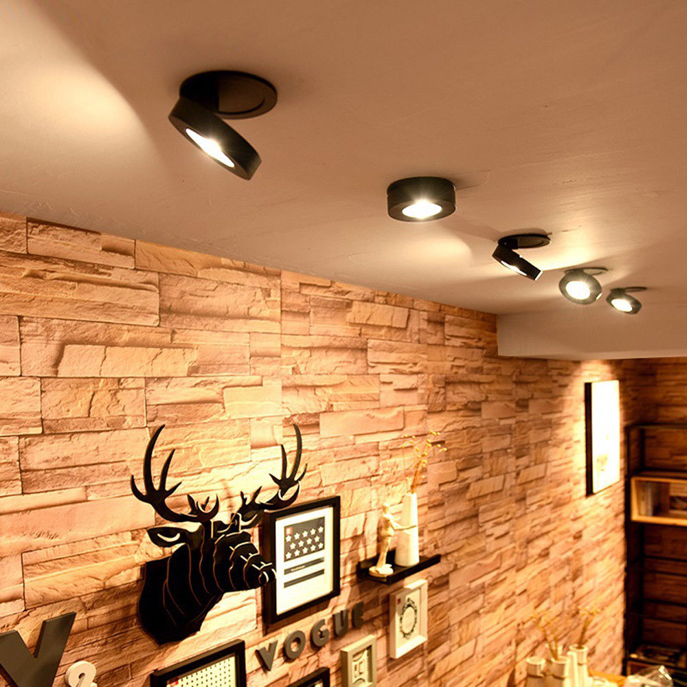 Mini Embedded LED Downlight Recessed Ceiling lamp 5W 7W 12W 360 degree rotation LED Ceiling Lamp Spot Light Downlight AC85-265V