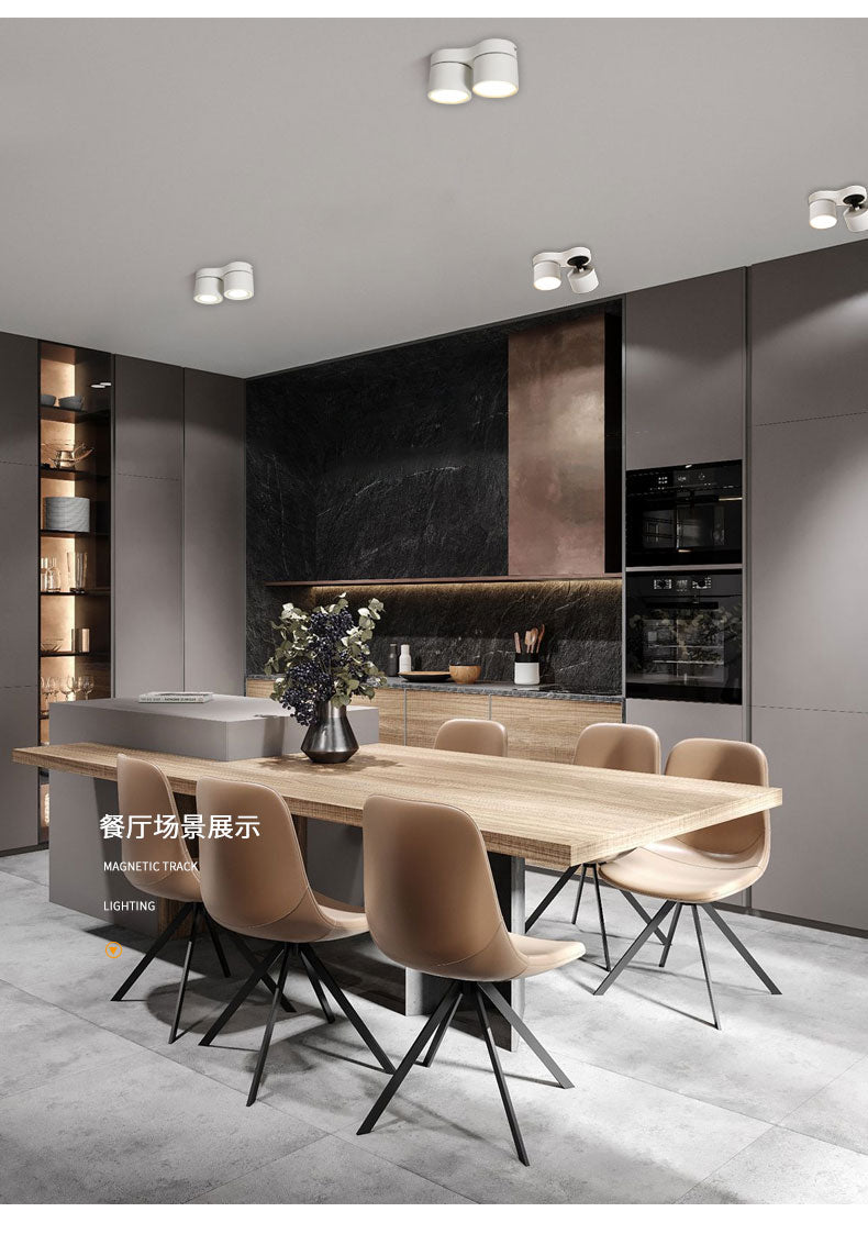 Dimmable Round Folding Rotating LED Downlights 9W 12W 15W SMD5730 CHIP Spot Lights AC85~265V LED Ceiling Lamps Indoor Ligh