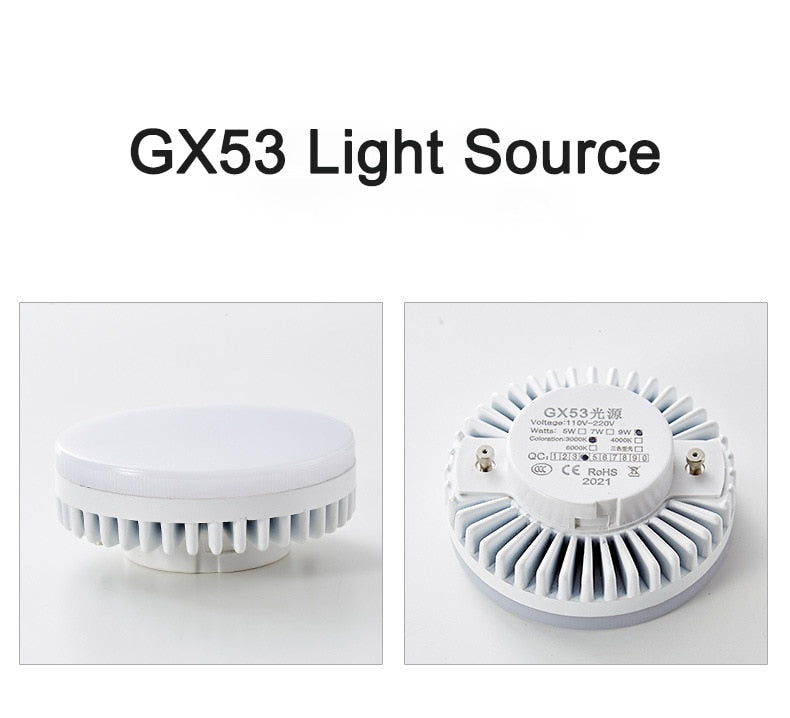 Surface Mounted LED Ceiling Lamp Spot 28W Led Downlight Angle Adjust Square Box Grille Light For Kitchen Home Lighting