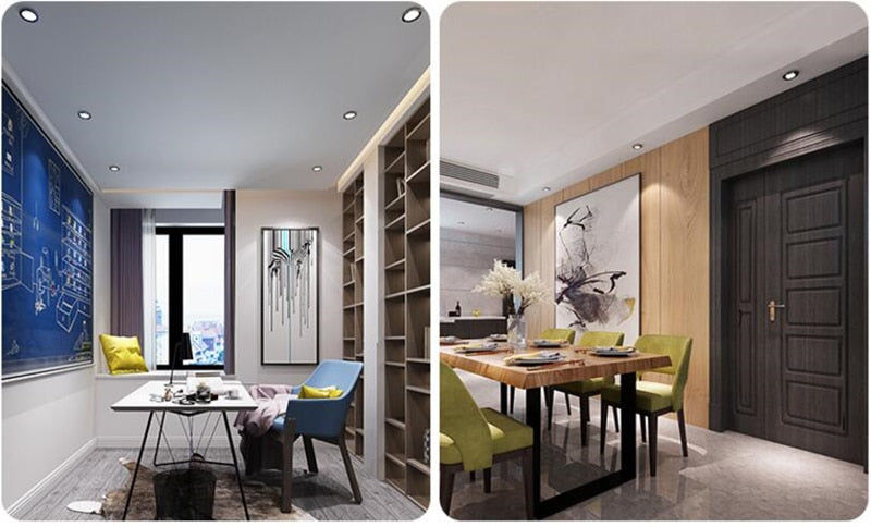 Dimmable Recessed LED Downlights 5W 7W 9W 12W COB LED Ceiling Spot Lights AC85~265V Warm Cold White LED Lamps Indoor Lighting