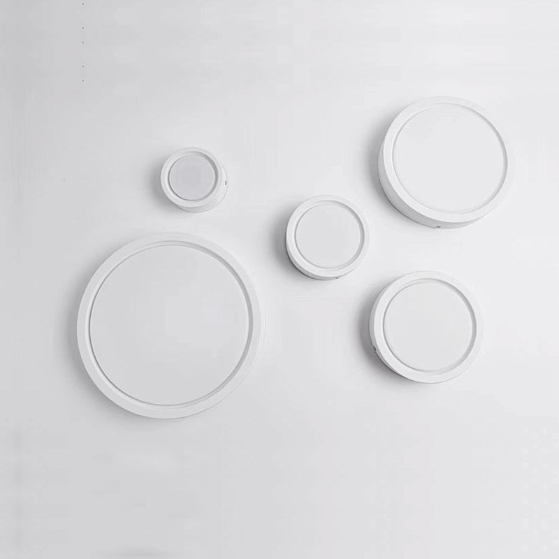 Led Downlights 220V Surface Mounted Spot Lights Panel Light Ceiling Lamp 15W 18W 12W 9W 7W Light Fixture for Indoor Lighting