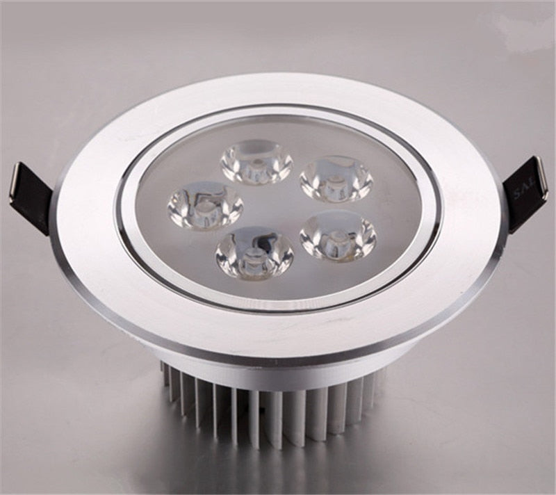 Recessed Led 5W 7W LED Ceilling Light LED Downlight 85-265V Round Indoor 10pcs 4pcs Lighting Spotlight Led Panel Lamp