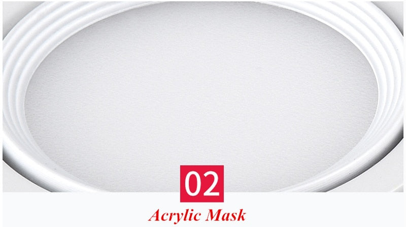 Super Bright LED Dimmable Square Cob Downlight COB 7W 10W 14W 20W LED Spot Light Decoration Ceiling Lamp AC 110V 220V White Body