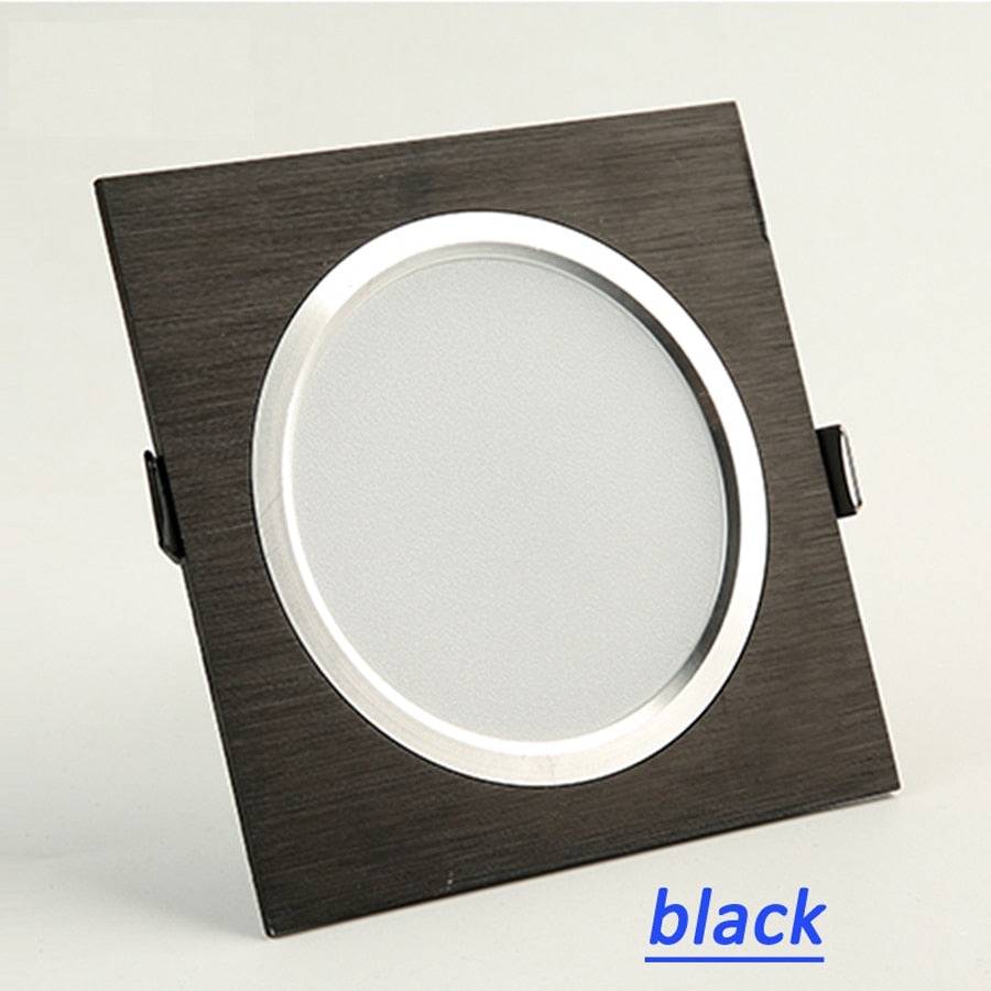 Dimmable Led square Downlights 7W 9W 12W 220V LED Ceiling Downlight 2835 Lamps Led Ceiling Lamp Home Indoor Lighting