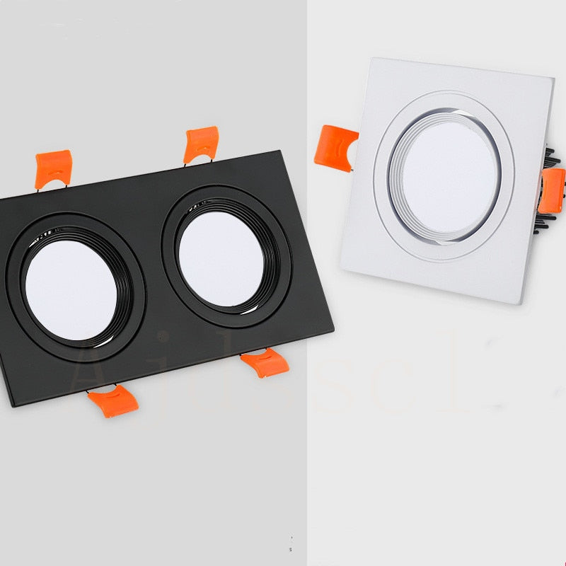 LED Downlight Square Dimmable light cob Ceiling Spot Light 5w 7w 10w 15w 20w AC85-265V ceiling recessed Lights Indoor Lighting