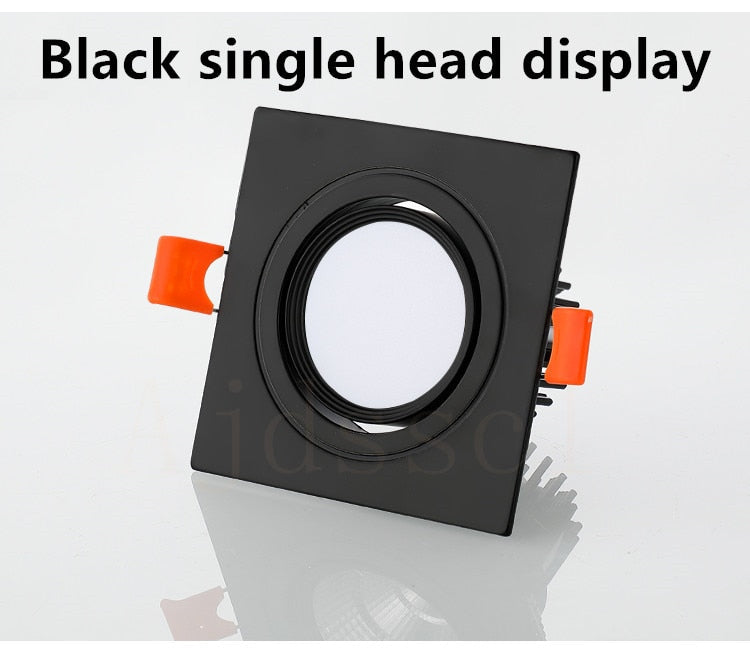 LED Downlight Square Dimmable light cob Ceiling Spot Light 5w 7w 10w 15w 20w AC85-265V ceiling recessed Lights Indoor Lighting