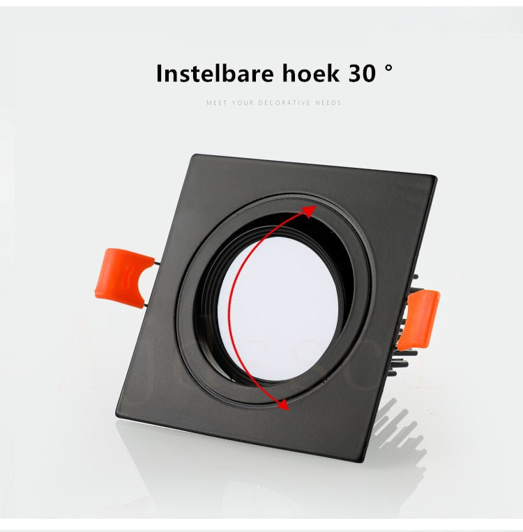 LED Downlight Square Dimmable light cob Ceiling Spot Light 5w 7w 10w 15w 20w AC85-265V ceiling recessed Lights Indoor Lighting