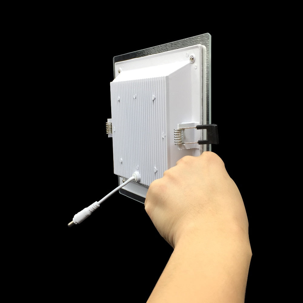 Square LED Panel Light COB LED Downlight 5W 10W 15W 25W Real Power Recessed Ceiling LED Spot Light AC110V 220V Indoor Lighting