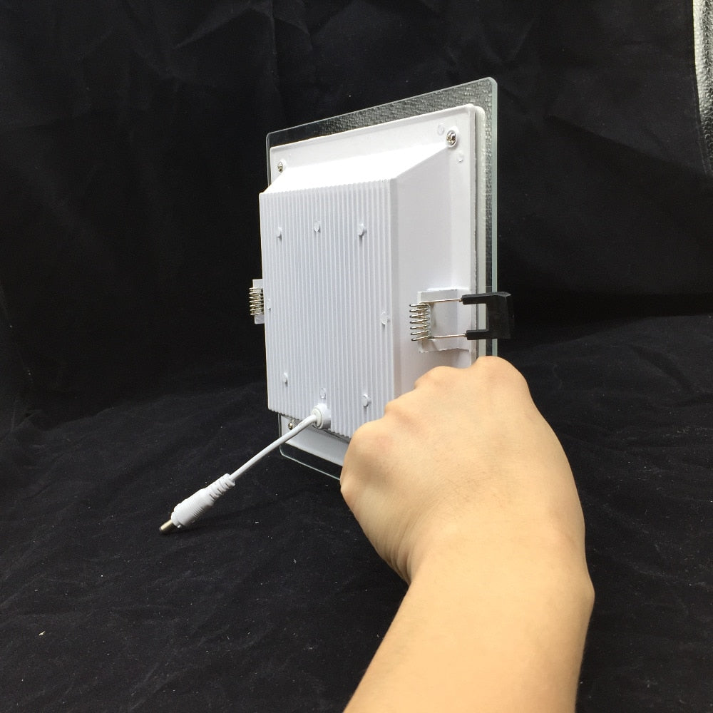 Square LED Panel Light COB LED Downlight 5W 10W 15W 25W Real Power Recessed Ceiling LED Spot Light AC110V 220V Indoor Lighting