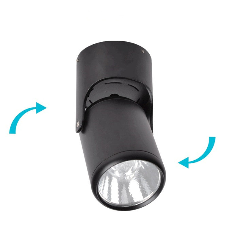 Led downlights Surface Mounted 10W 20W COB Ceiling Spot light 180 degree Rotation Ceiling Downlight White AC85-265V