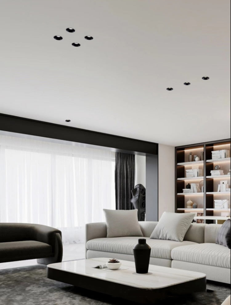 Dimmable Honeycomb Nest Anti-Glare Lens COB Recessed Downlight 110V 220V Round 15W LED Ceiling Spot Light 24° Pic Background