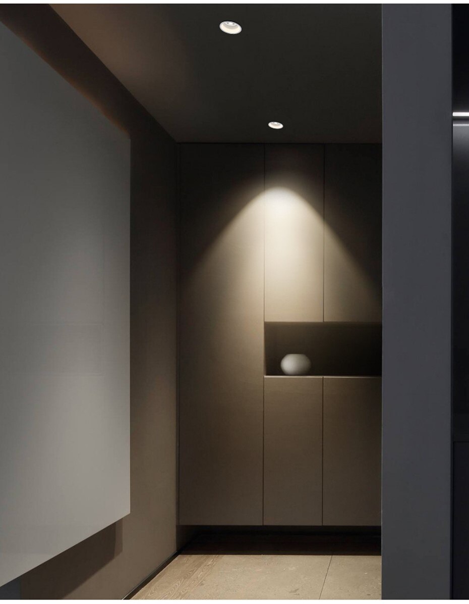 LED Downlight Spot Light Led Lamp 220V 110V Spotlight Recessed Ceiling 7/10/15/20W DownLight COB For Kitchen Indoor Lighting