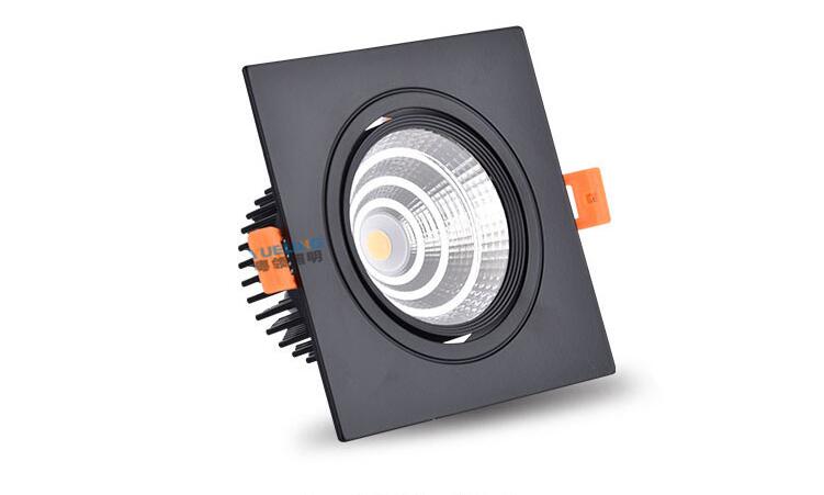 Recessed LED Dimmable Downlight COB 7w 9w 12W 15W 18W LED Spot light decoration Ceiling Lamp AC 110V 220V