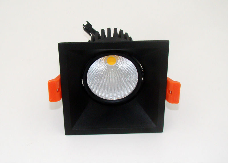 Anti-glare LED Downlight 12w COB High Brightness Led Spot Light For Living Room Embedded Ceiling Lamp Square Light AC85-265V