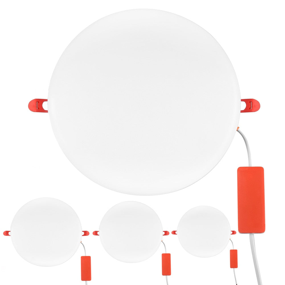 LED Panel Lights 10W 18W 24W 36W Recessed Downlight Ceiling Open Hole Adjustable Cool White Home Decor Bedroom Indoor Light