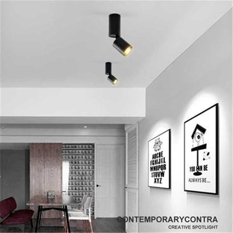Led Surface Mounted Ceiling Downlight 3W 7W 10W ,Adjustable 360 degrees Spot light for indoor Foyer,Living Room Kitchen