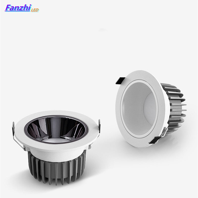 Downlight led ceiling light embedded anti-glare spotlight led villa luxury high-end club cob project spotlight