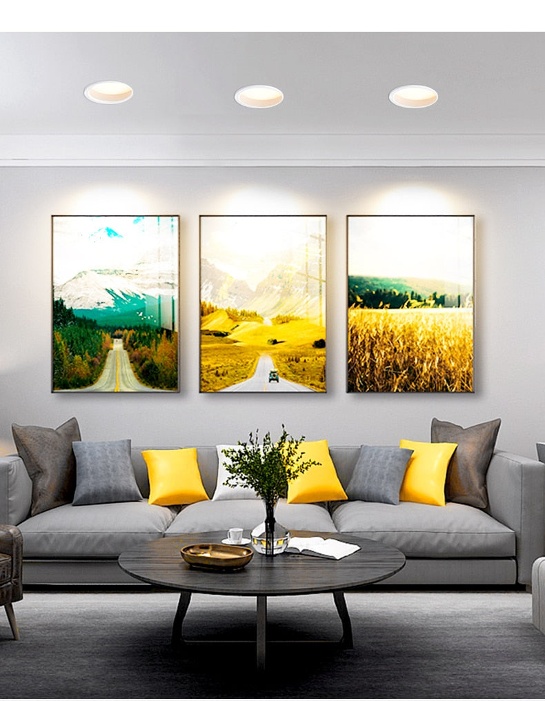 Saiyo Led Downlight 220v Ceiling Light 5W 7W 9W 12W Recessed Down light Round Led Panel Light 15W 18W Spotlight Indoor Lighting