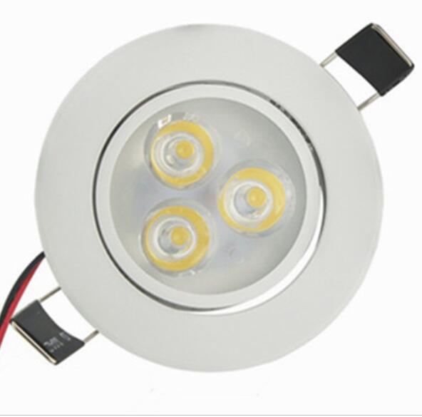 9W 12W LED Downlight Dimmable Warm White Nature White Pure White Recessed LED Lamp Spot Light AC85-265V