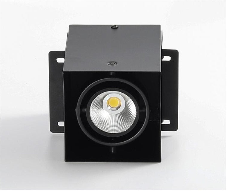 Square Surface Mounted Dimmable COB LED Downlights 10W 20W LED Ceiling Spot Lights AC85~265V LED Ceiling Lamps Indoor Lighting