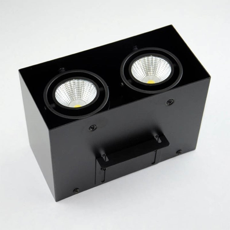 Square Surface Mounted Dimmable COB LED Downlights 10W 20W LED Ceiling Spot Lights AC85~265V LED Ceiling Lamps Indoor Lighting