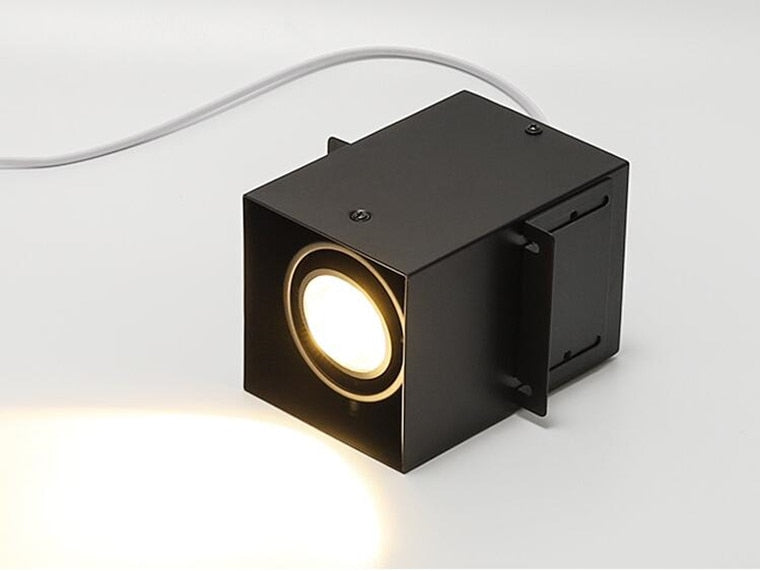 Square Surface Mounted Dimmable COB LED Downlights 10W 20W LED Ceiling Spot Lights AC85~265V LED Ceiling Lamps Indoor Lighting