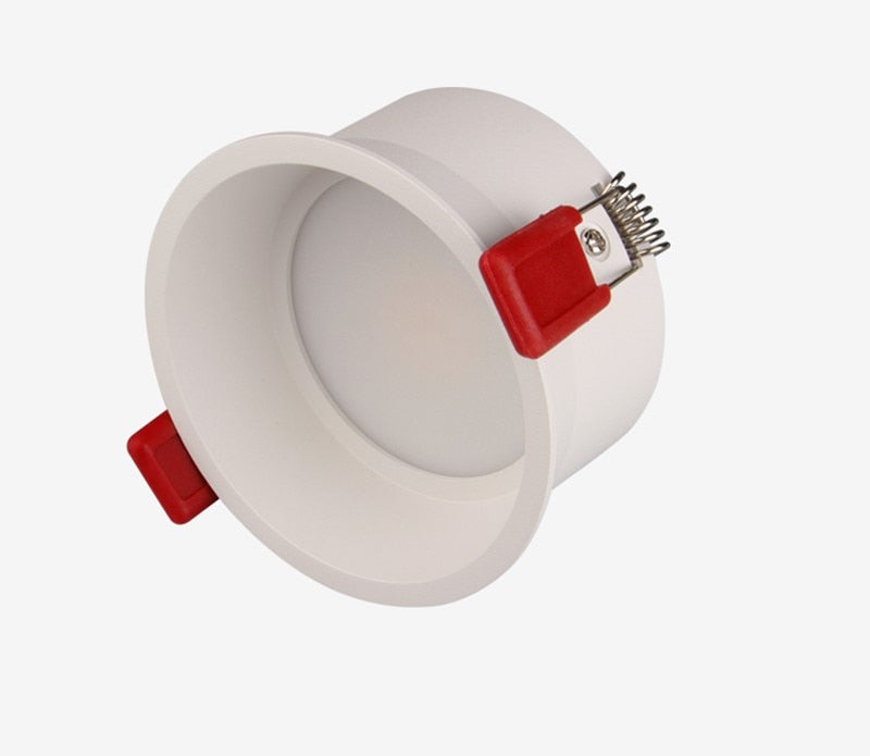 Beam Angle 60 Degrees Recessed LED Downlight 7W 9W 12W 15W 18W 20W Dimmable Deep Glare LED Ceiling Lamp Spot Light Background