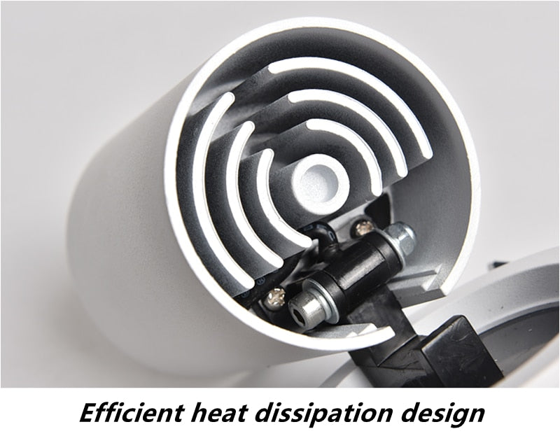 Dimming embedded folding LED downlight 10W 15W 20W LED spotlight living room TV background wall aisle ceiling COB downlight