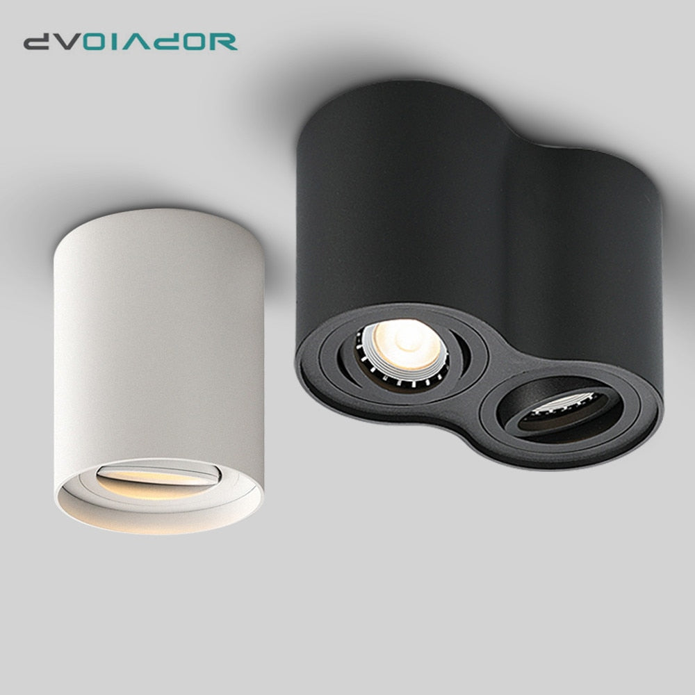 GU10 Led Downlight Round Surface Mounted Led Ceiling Light gu10 bulb Replaceable Ceiling Spot Lamp For Living Room Bedroom Store