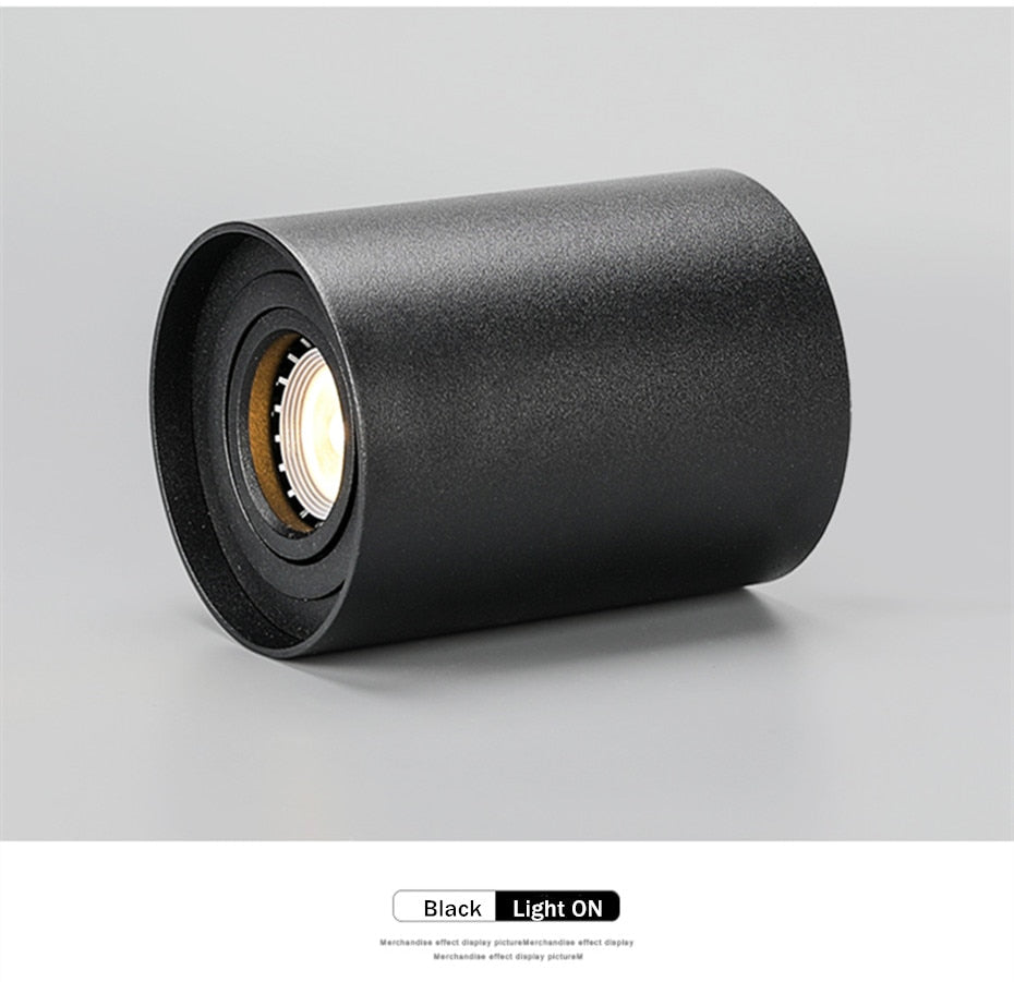 GU10 Led Downlight Round Surface Mounted Led Ceiling Light gu10 bulb Replaceable Ceiling Spot Lamp For Living Room Bedroom Store