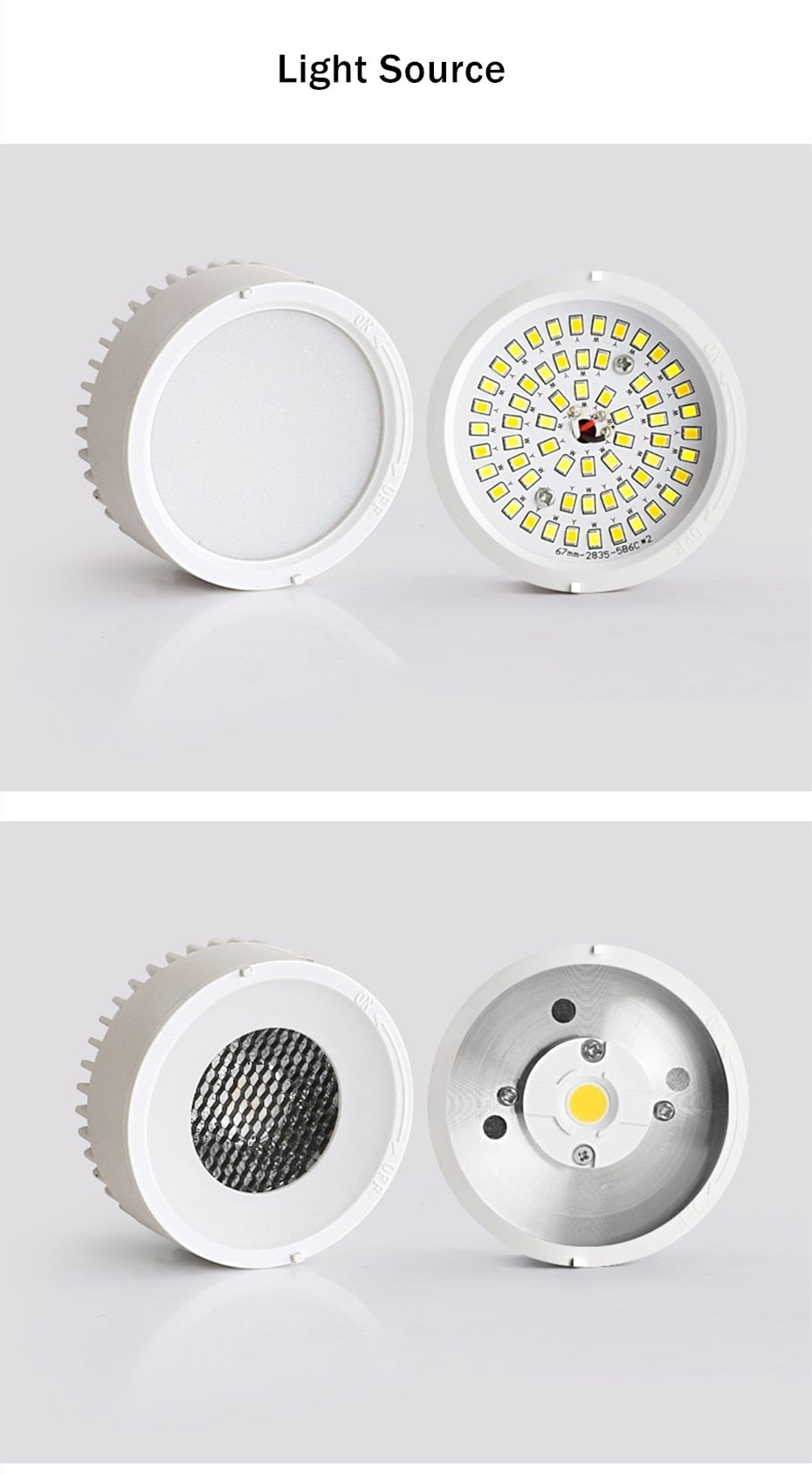 Bulb Replaceable Surface Mounted Led Downlight Ceiling Led Light Angle Adjustable Lighting 7W AC110V 220V For Living Room Foyer