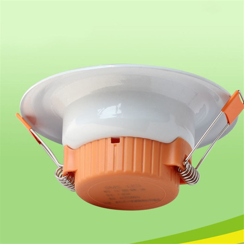 Led downlight LED ceiling embedded 3w ultra-thin 2.5-inch downlight 8cm hole embedded ceiling round led panel light