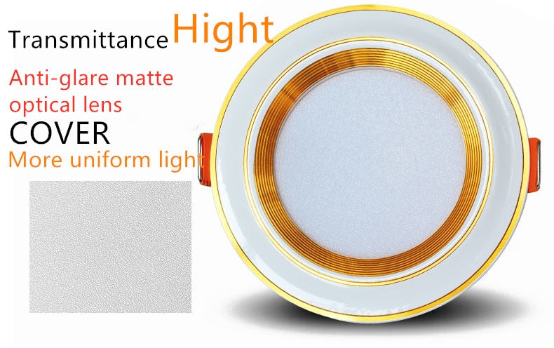 Led downlight LED ceiling embedded 3w ultra-thin 2.5-inch downlight 8cm hole embedded ceiling round led panel light