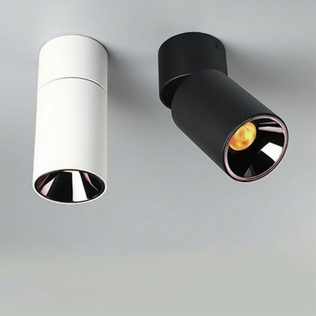 Dimmable Folding Rotating LED Downlights Epistar Chip 7W 10W 12W 15W 18W COB Ceiling Spot Lights AC85-265V Background Lamps