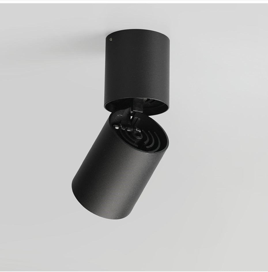 Led Surface Mounted Downlight Aluminum Led Ceiling Light Angle Rotatable 7W 12W Ceiling Lighting For Living Room Bedroom Stores