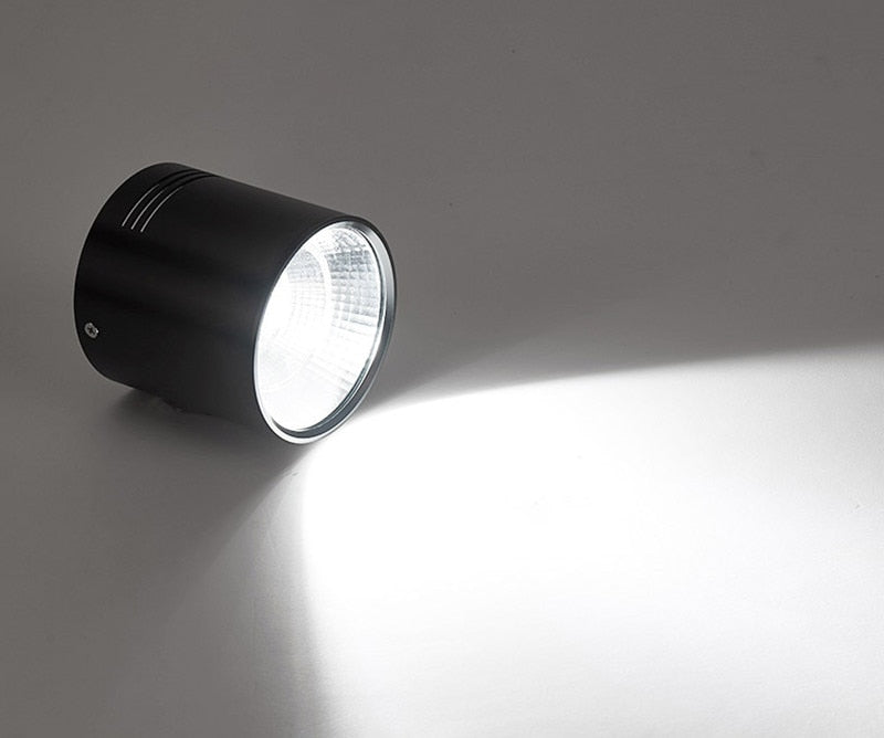 Dimmable Surface mounted COB LED Downlight 7W 9W 12W 15W 20W Ceiling Spot Light AC85-265V LED Ceiling Lamp Indoor Lighting